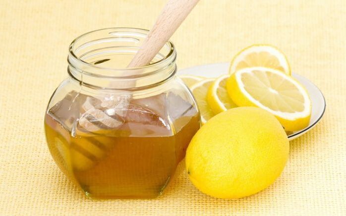 น้ำผึ้งและมะนาวสำหรับมาส์กฟื้นฟูผิว
